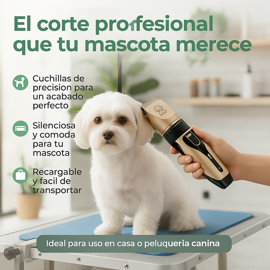 Máquina de peluquería profesional para mascotas