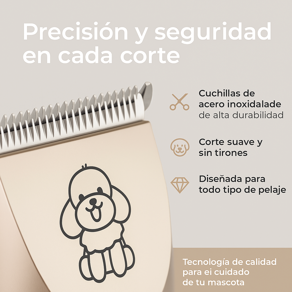 Máquina de peluquería profesional para mascotas