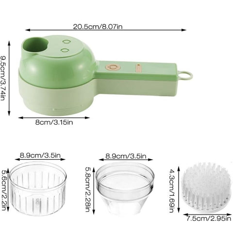 ChefMini™ – Cortador Eléctrico Portátil de Alimentos