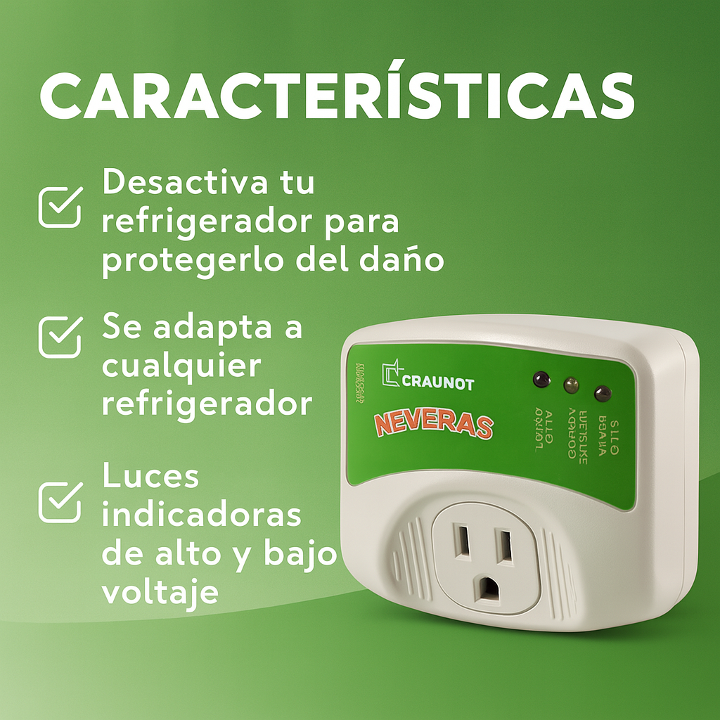 PROTECTOR DE VOLTAJE 1 CONECTOR