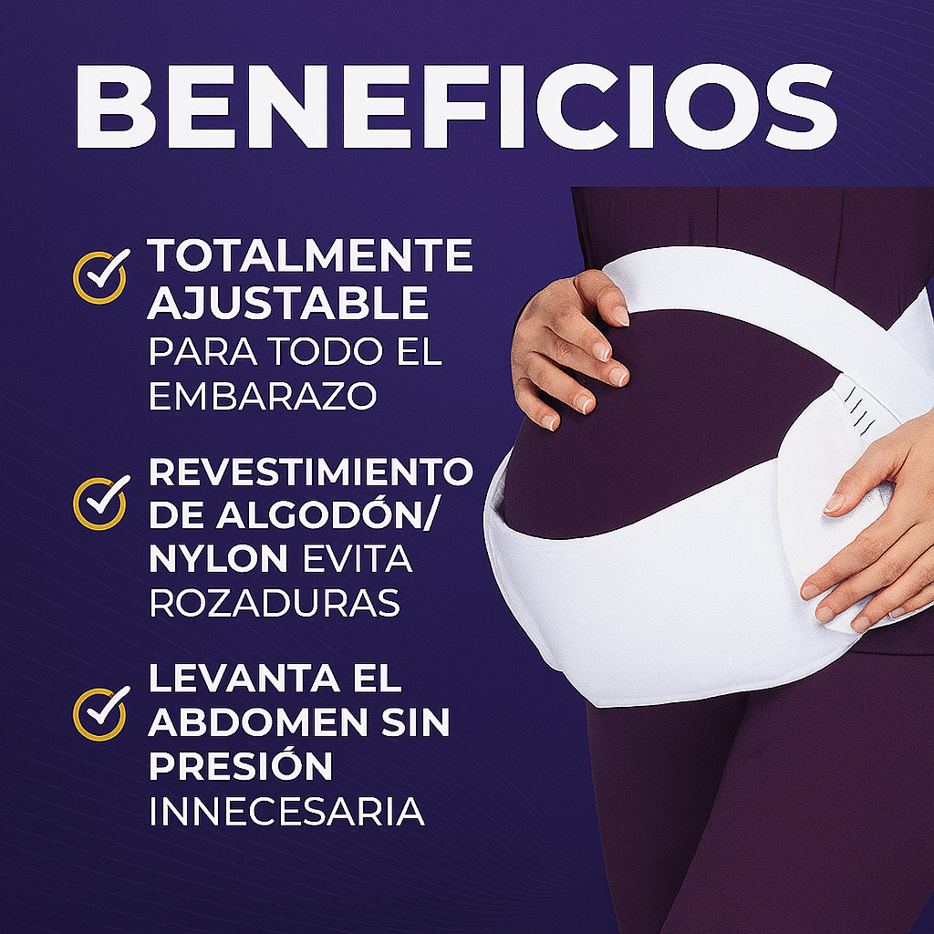 CINTURON DE MATERNIDAD | APOYO DEL VIENTRE