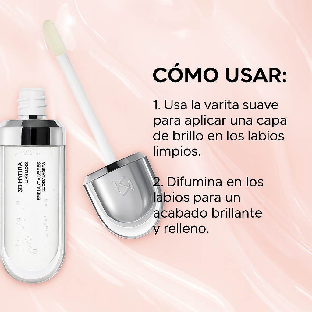 LIPGLOSS HIDRA 3D | LABIOS SUAVES