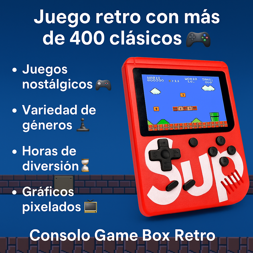 CONSOLA GAME BOX | RETRO