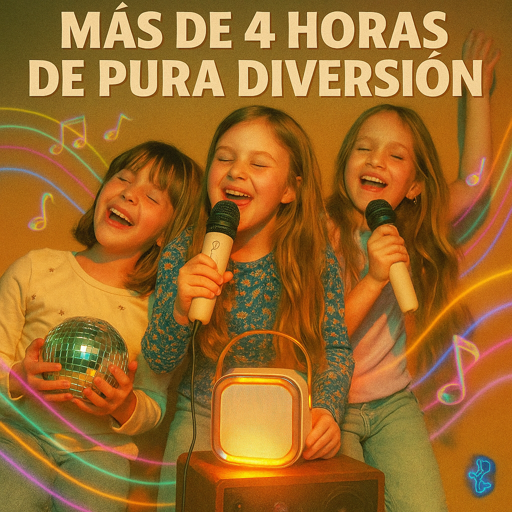 KARAOKE PORTATIL KORO DE LAS 12