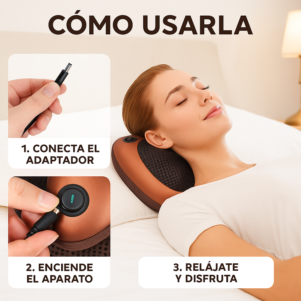ALMOHADA MASAJEADORA