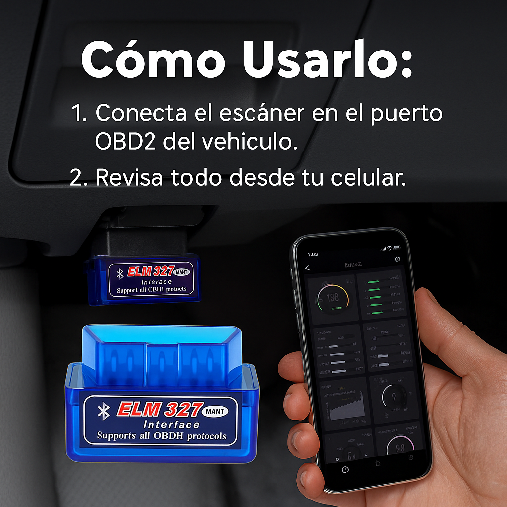 ESCANER ELM 327 | PARA VEHICULOS