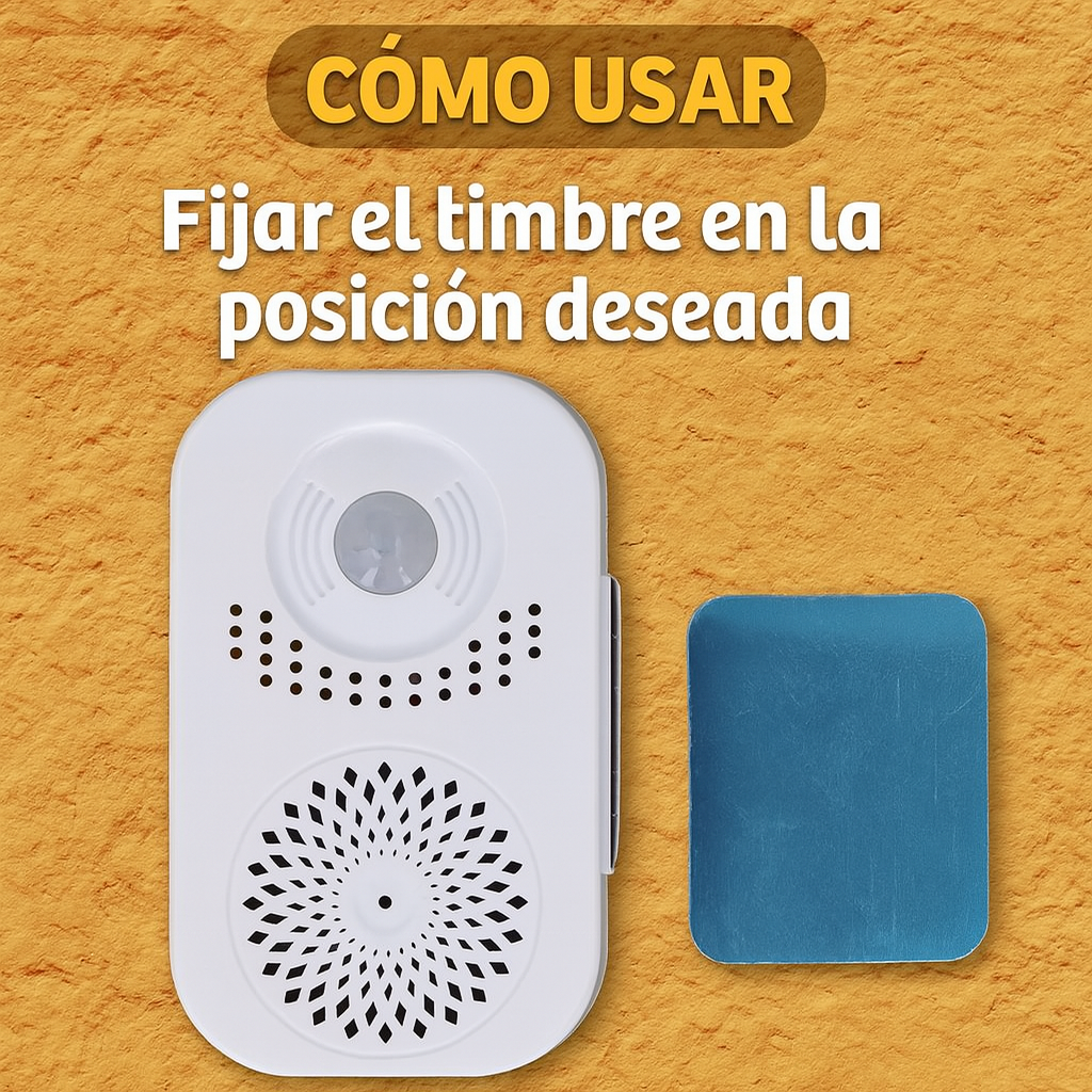 TIMBRE CON SENSOR DE MOVIMIENTO