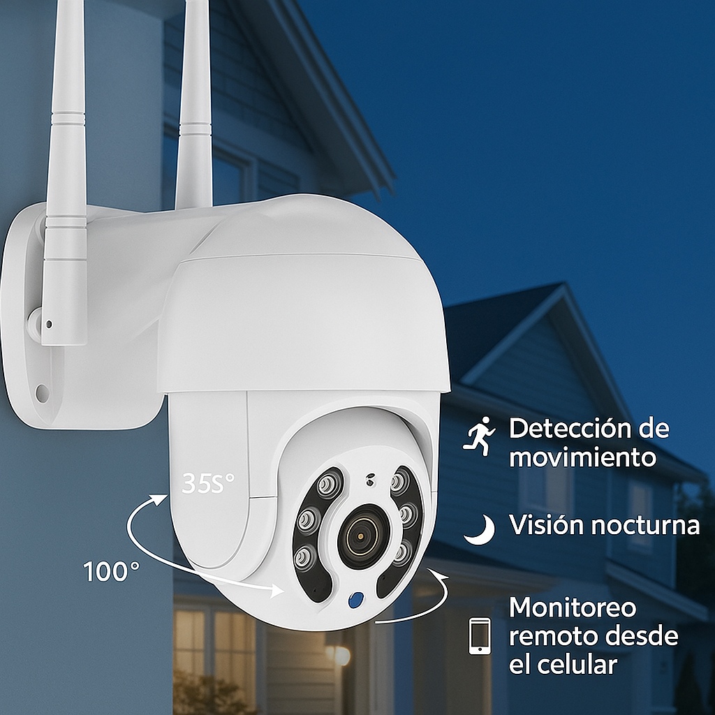 CAMARA WIFI | VISION DIURNA Y NOCTURNA