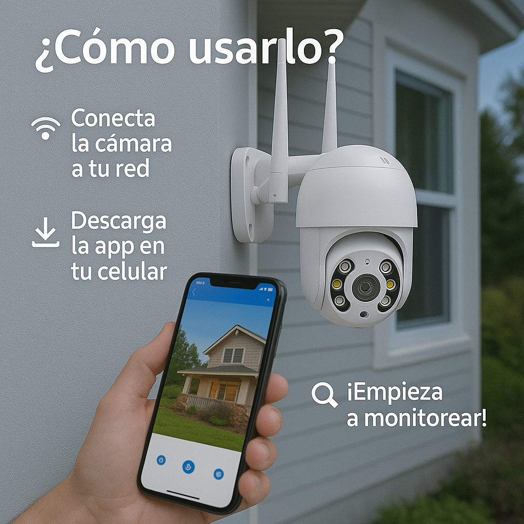 CAMARA WIFI | VISION DIURNA Y NOCTURNA