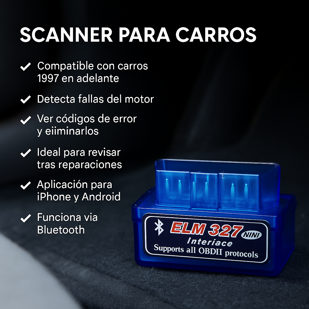ESCANER ELM 327 | PARA VEHICULOS