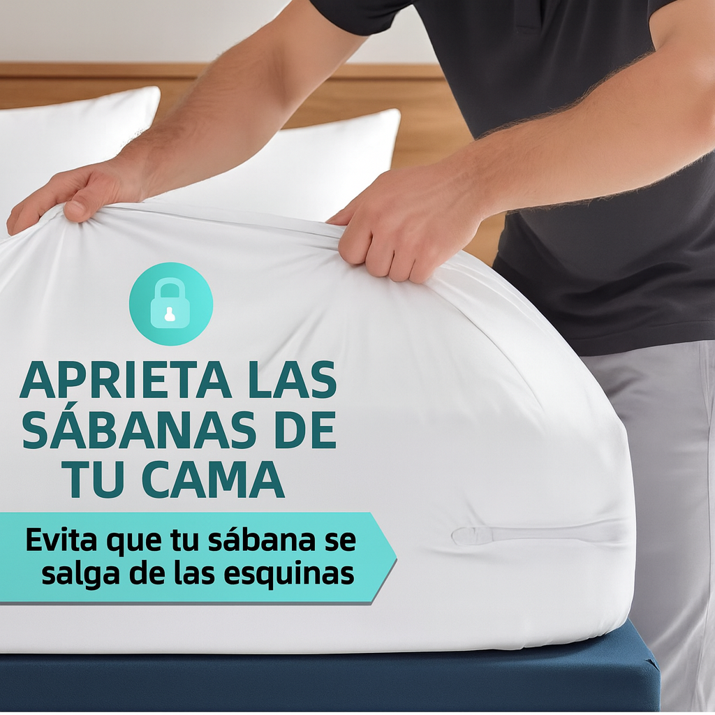 BedLock™ – Correas Antideslizantes para Sábanas