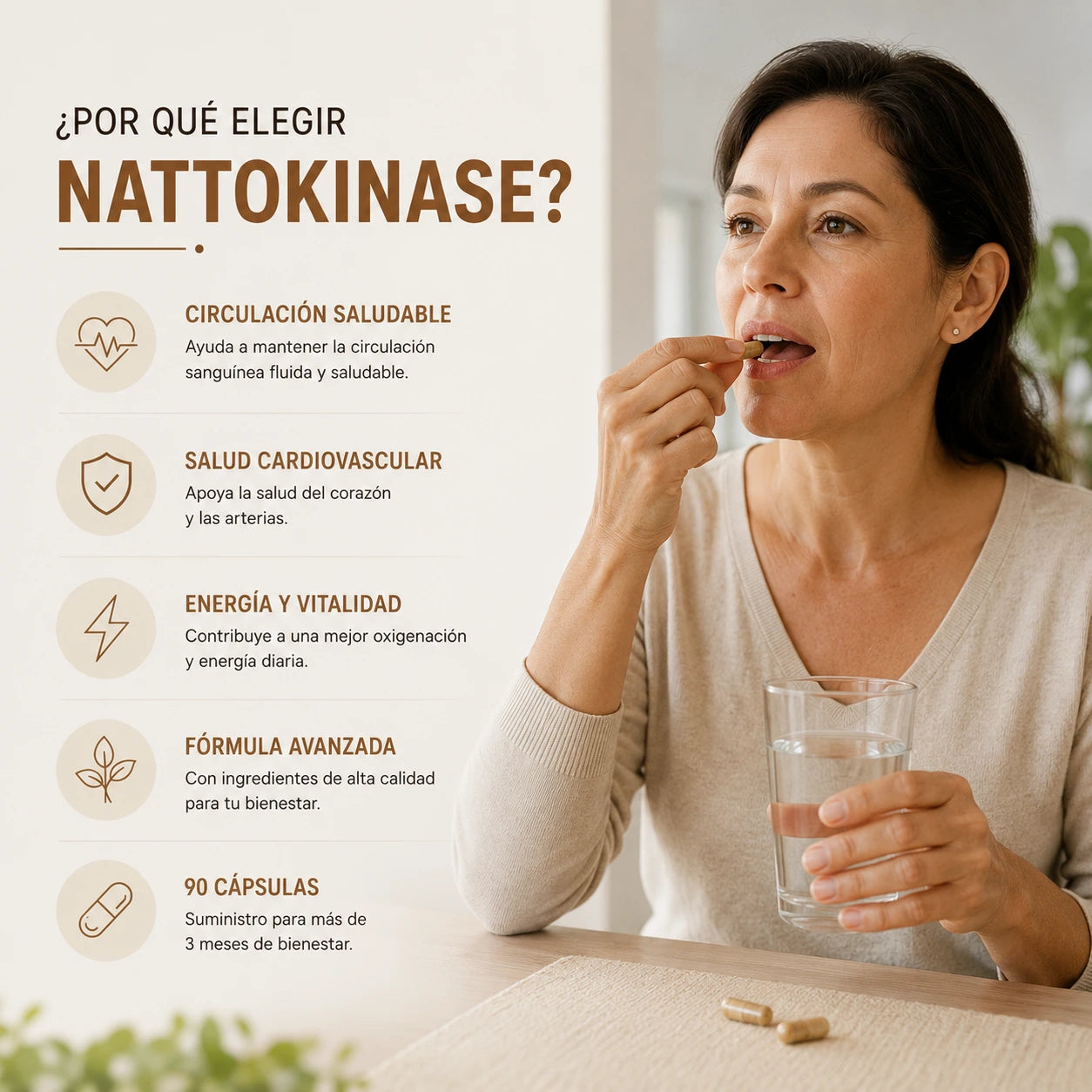 Nattokinase 10.800 FU — el protocolo cardiovascular más potente
