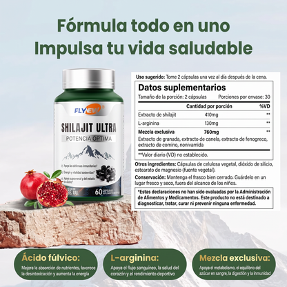 Shilajit Ultra - Rinde como un Toro