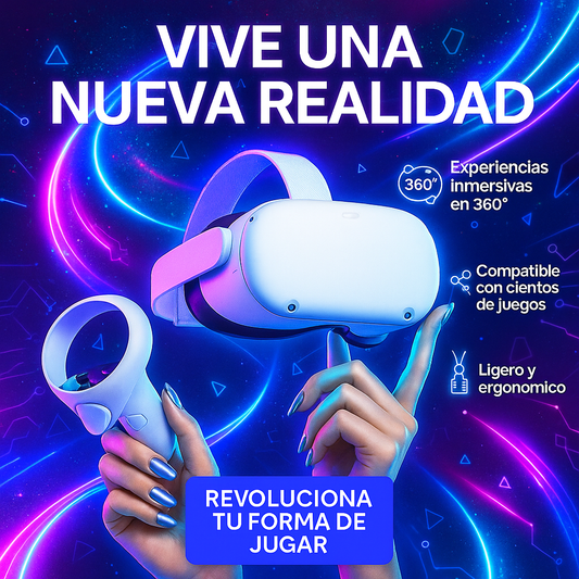 🕶️ Meta Quest 2 – Vive la Realidad Virtual sin Límites