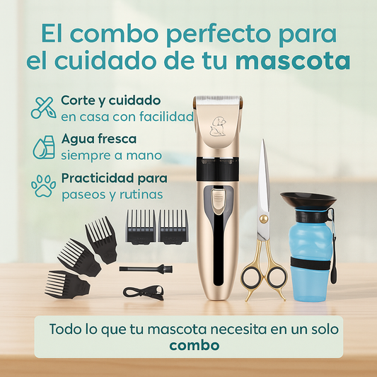 PetCare Combo – Hidratación y estilo en un solo pack