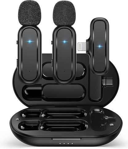 Micrófono Wireless Dual USB‑C Para Teléfono 📲