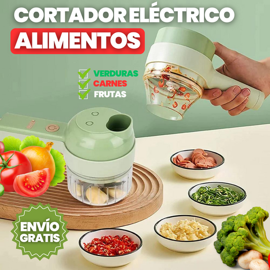 ChefMini™ – Cortador Eléctrico Portátil de Alimentos