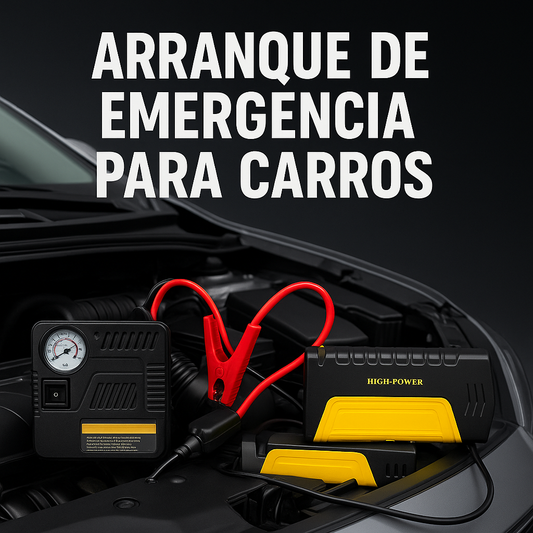 JUMPER TM15 + Bomba de Aire MD‑10505 – Arrancador 16800 mAh con Compresor y Power Bank