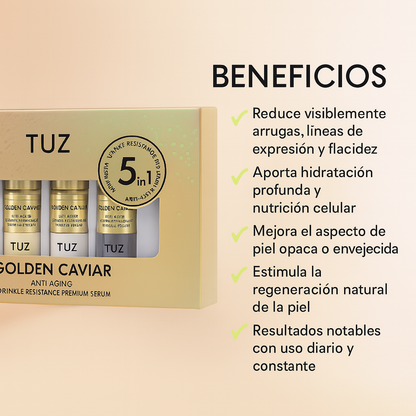 SERUM ANTIEDAD 5 EN 1 | EXTRACTO DE CAVIAR