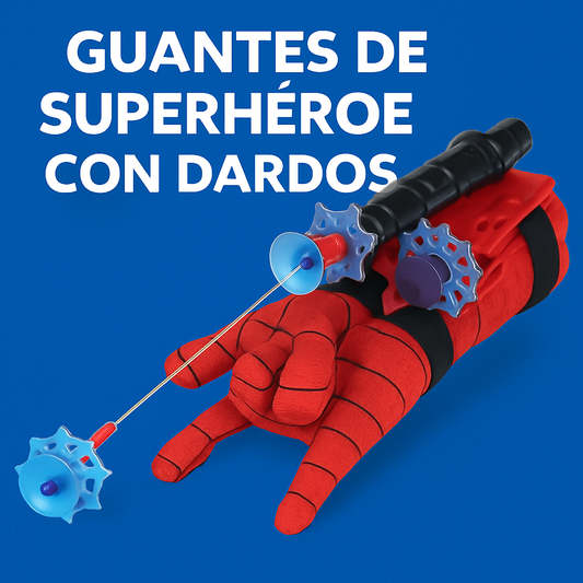 GUANTES DE SPIDER-MAN CON DARDOS - OFERTA 2 X 1