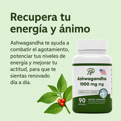 ASHAWAGANDA | 90X CAPSULAS