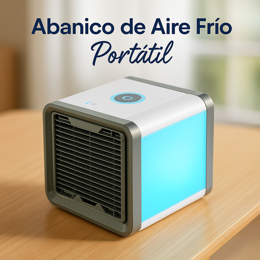 FrescoYa - Abanico Portátil de Aire Frío