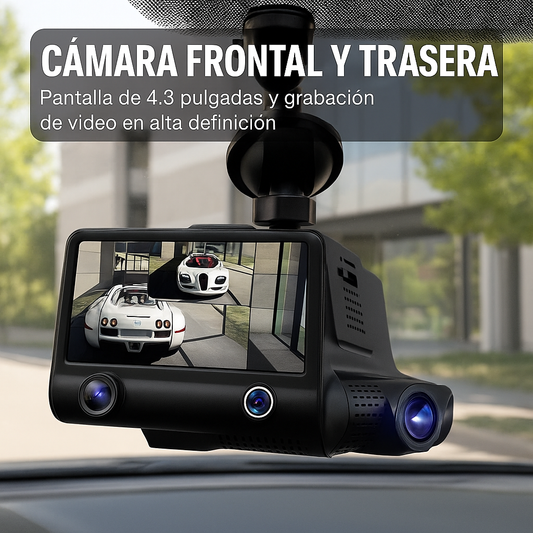 CAMARA DE COCHE | DOBLE LENTE