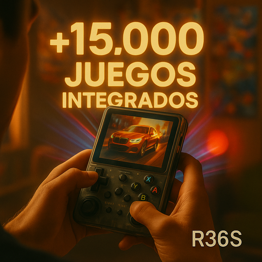 CONSOLA GAMER R36S® - VIRAL DE TIKTOK