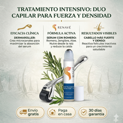 Bodywise + Dermaroller = Vence la Calvicie de una vez por todas