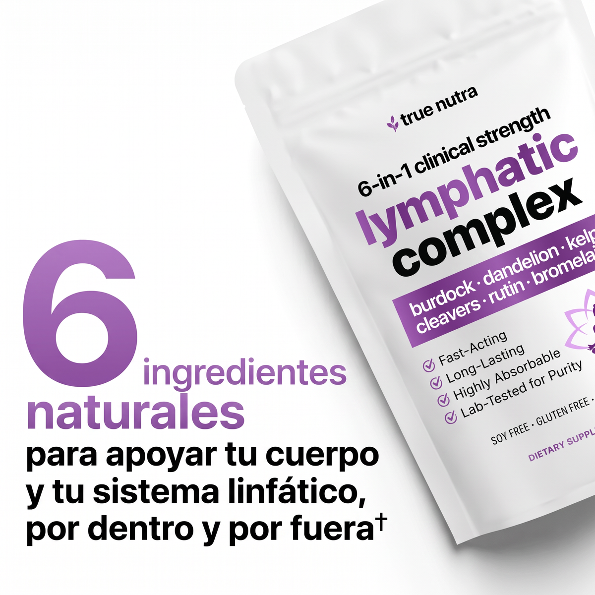 Complejo Linfatico 6 en 1 - 120 Capsulas