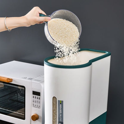 Dispensador de arroz de 10kg