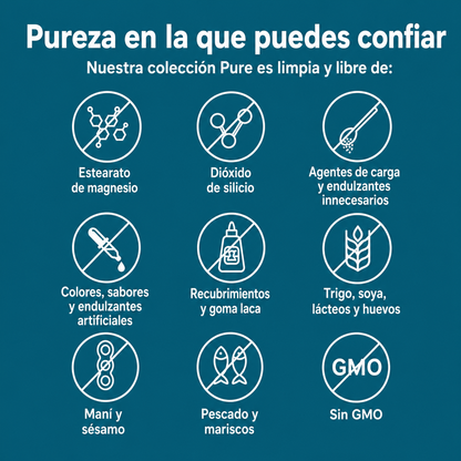 Cúrcuma Pura 95% con Pimienta Negra - 120 CAPSULAS