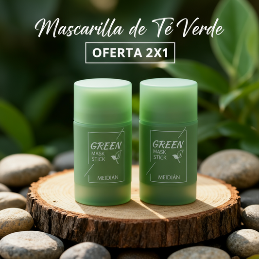 Mascarilla de Te Verde - OFERTA 2X1