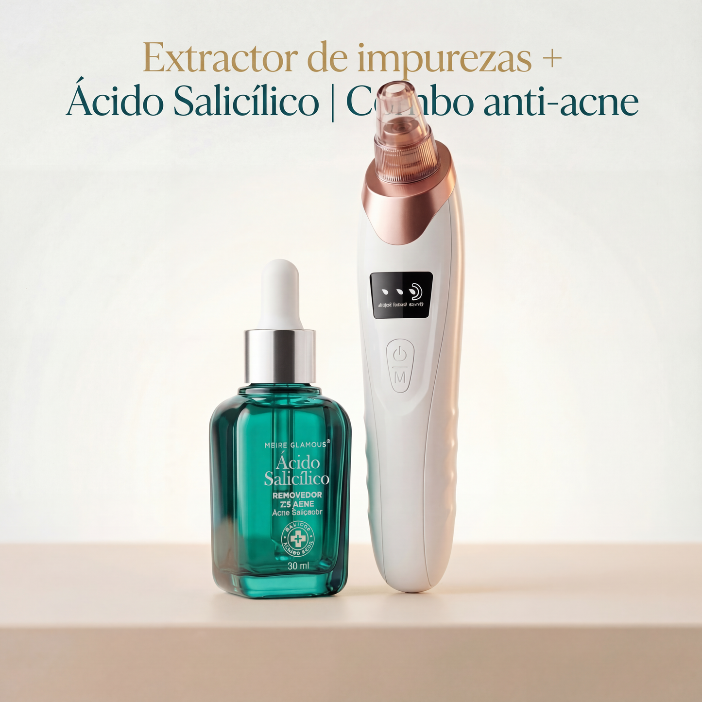 Extractor de impurezas + Acido Salicilico | Combo anti-acne